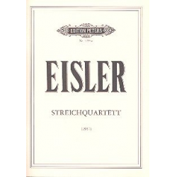 Streichquartett (1937) - Hanns Eisler