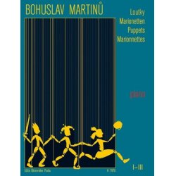 Marionetten Band 1-3 : für Klavier - Bohuslav Martinu