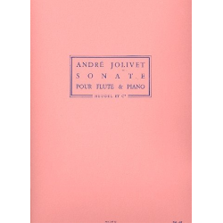 Sonate : pour flute et piano - André Jolivet