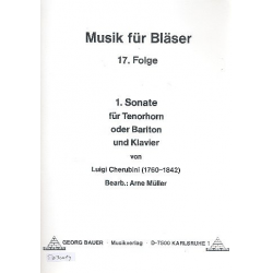 1. Sonate für Tenorhorn od. Bariton & Klavier - Luigi Cherubini / Arr. Arne Müller