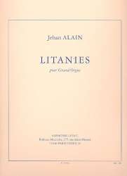 Litanies : pour orgue - Jehan Alain