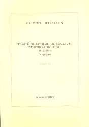 Traité de rythme, de couleur, et d'ornithologie vol.6 - Olivier Messiaen