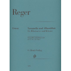 Tarantella  und  Albumblatt : - Max Reger