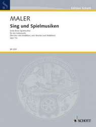 6 kleine Spielmusiken op.13a : für 3 Streicher - Wilhelm Maler