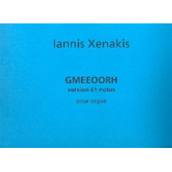Gmeeoorh (version 61 notes) : pour orgue - Yannis Xenakis