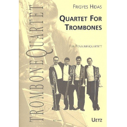 Quartet : for trombones - Frigyes Hidas