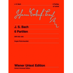 6 Partiten BWV825-830 : für Klavier - Johann Sebastian Bach