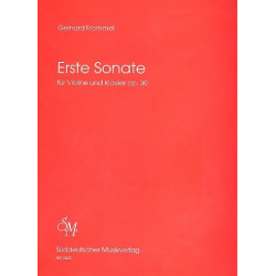 Sonate Nr.1 op.30 : für Violine und Klavier -Gerhard Frommel