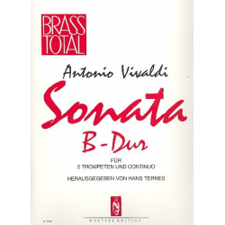 Sonate B-Dur : für 2 Trompeten und Bc - Antonio Vivaldi