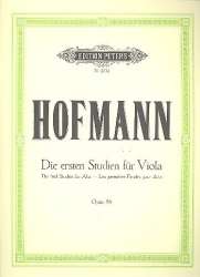 Die ersten Studien für Viola - Richard Hofmann