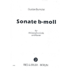 Sonate b-Moll op.68 : für Altsaxophon - Gustav Bumcke