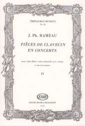 Pièces de clavecin en concerts vol.4 : - Jean-Philippe Rameau