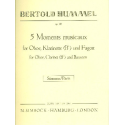 5 moments musicaux op.48 : - Bertold Hummel