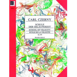 Schule der Geläufigkeit op.299 : für Klavier - Carl Czerny