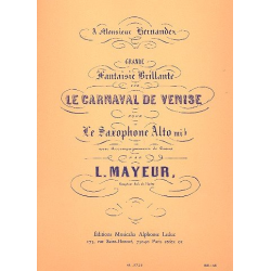 Grande fantaisie brillante sur Le carnaval - Louis-Adolphe Mayeur