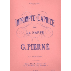 Impromptu-Caprice op.9ter : für Harfe - Gabriel Pierne