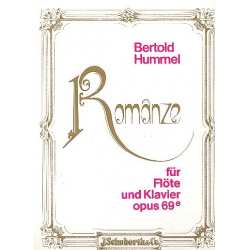 Romanze op.69e : für Flöte und - Bertold Hummel