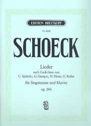 Lieder op.24b : für Singstimme und - Othmar Schoeck