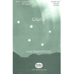 Gloria for soprano, tenor and mixed chorus - Jan Sandström