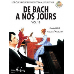 De Bach a nos jours vol.1b (+CD) - Charles Hervé