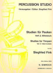 Studien für Pauken Band 2 : - Siegfried Fink
