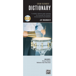 Drum Rudiment Dictionary (with CD) - Jay Wanamaker