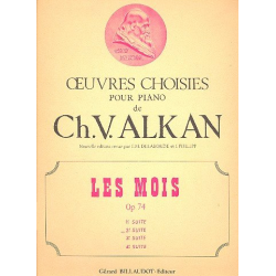 Les Mois op. 74 Suite No.2 : pour piano - Charles Henri Valentin Alkan