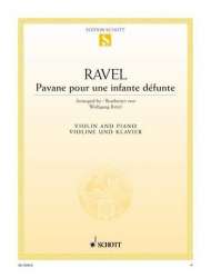 Pavane pour une infante défunte : - Maurice Ravel / Arr. Wolfgang Birtel