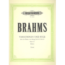Variationen und Fuge B-Dur über - Johannes Brahms