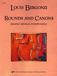Rounds and Canons - Direktion / Full Score -Louis Bergonzi