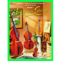 Artistry in Strings vol.1 - Full Score + 3CD - Robert S. Frost / Arr. Gerald F. Fischbach