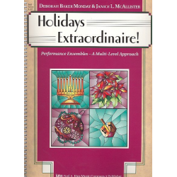 Holidays Extraordinaire! - Direktion / Full Score - Holidays extraordinaire :