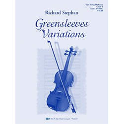 Greensleeves Variations for string orchestra - Traditional / Arr. Richard Stephan