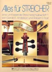 Alles für Streicher Band 1 - (deutsch) - Cello - Gerald Anderson