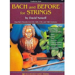 Bach and Before for Strings - Direktion / Full Score -David Newell