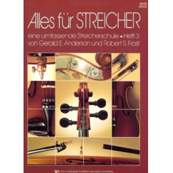 Alles für Streicher Band 3 - (deutsch) - Kontrabass - Gerald Anderson
