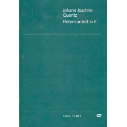 Konzert F-Dur QV5:149 : für Flöte, - Johann Joachim Quantz