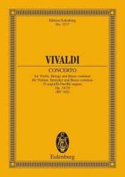 CONCERTO D-MAJOR : FATTO PER LA - Antonio Vivaldi