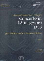 Konzert A-Dur D96 : - Giuseppe Tartini