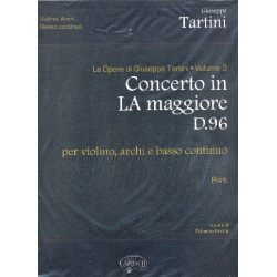 Konzert A-Dur D96 : - Giuseppe Tartini