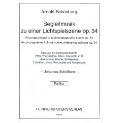 Begleitmusik zu einer Lichtspielszene op.34 : - Arnold Schönberg