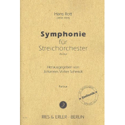 Sinfonie As-Dur : für Streichorchester - Hans Rott