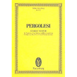 Stabat mater : für Sopran, -Giovanni Battista Pergolesi