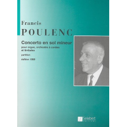 Concerto sol mineur : - Francis Poulenc