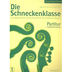 Die Schneckenklasse Band 1 (Partitur und Lehrerkommentar) - Brigitte Wanner-Herren / Arr. Evelyne Fisch