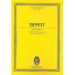 Concerto : for double string - Michael Tippett