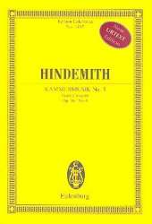 Kammermusik Nr.5 op.36,4 : für Viola - Paul Hindemith