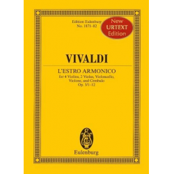 L'estro armonico op.3,1-12 : - Antonio Vivaldi
