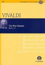 The Four Seasons op.8,1-4 (+CD) : - Antonio Vivaldi