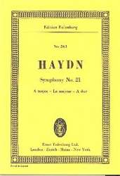 SINFONIE A-DUR NR.21 HOB.I:21 : - Franz Joseph Haydn